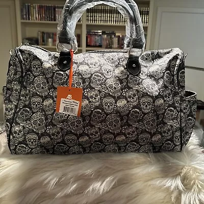 American Bling Weekender Bag With Sugar Skulls By Montana West Gorgeous!! • $40