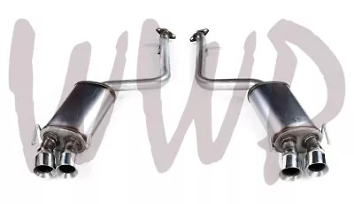 Stainless 2.25  Axle-Back Exhaust System 15-23 Lexus RC200/RC300/RC350 F-Sport • $349.95