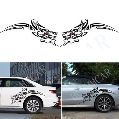 Fashion Dragon Pattern Sticker Decals Window Door DIY Decor For Car Truck SUV • $26.89