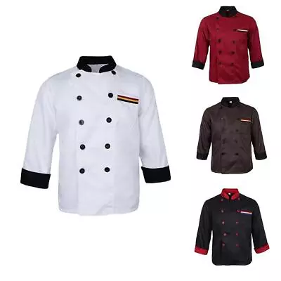 Chef Jacket Long Sleeve Baker Jacket Clothing Chef • $16.74
