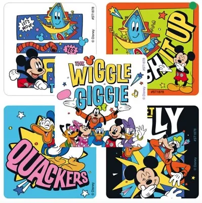 25 Disney Mickey Mouse Get Silly Stickers Party Favors Teacher Supply Donald  • $3.65