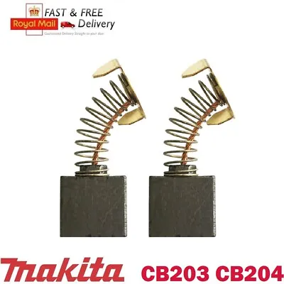 Carbon Brushes For Makita Angle Grinder CB204 CB-204 GA9050 GA9067 9069 191957-7 • £3.49