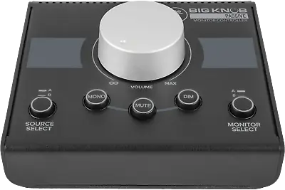 Mackie Big Knob Passive 2x2 Studio Monitor Controller For Recording + Monitoring • £69