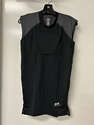 McDavid HEXpad Sleeveless Compression STERNUM Chest Padded Shirt Size Mens Small • $16.50