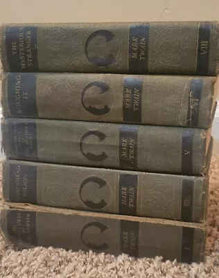 Lot Of 5 Of The Complete Works Of Mark Twain (Incomplete) • $29.99