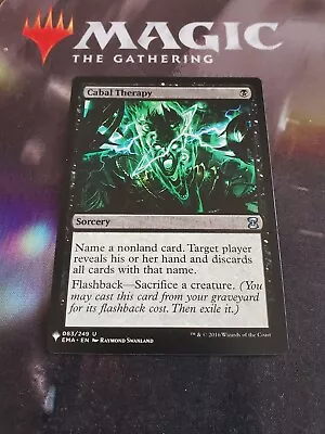 Mtg. Cabal Therapy. Mystery Booster. Nm • $1.99