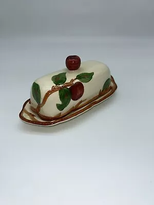 Vintage Franciscan APPLE Covered Butter Dish Lid & Bottom Set #4 • $15