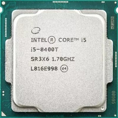 INTEL 6 CORE I5 8400T 9M Cache Up To 3.3 GHz PROCESSOR CPU LGA1151 • $89