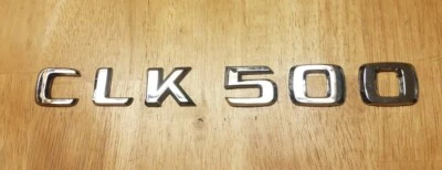 $29.99 • Buy 2003 2004 2005 2006 Mercedes-Benz CLK 500 REAR TRUNK LID CHROME EMBLEM OEM