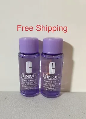 2 QTY Clinique Take The Day Off Makeup Remover 1.7oz Each • $8