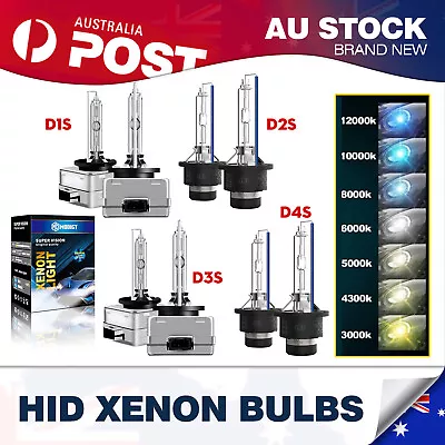 D1S D2S D3S D4S Xenon HID Headlight Light Lamp Bulb Upgrade For Philip/Osram 35W • $39.04