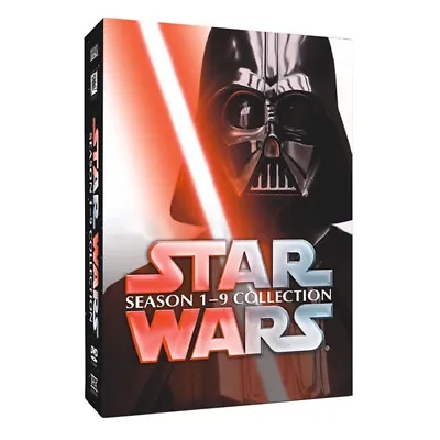 £25.99 • Buy The Complete Saga Collection Star Wars Season 1-9  (DVD 15-Disc Box Set)