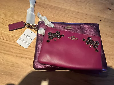 £35.99 • Buy Coach Zip Wallet Purse Gift Set Brand New