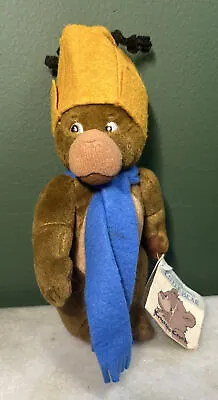 Vtg 1999 Maurice Sendaks Little Bear Plush Stuffed Crocodile Creek W/ Scarf Hat • $18.99