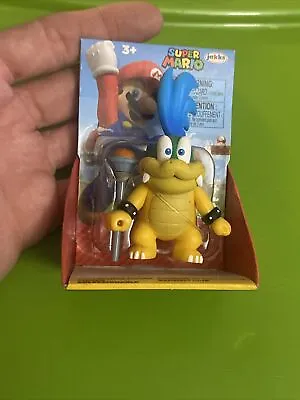 World Of Nintendo Super Mario Larry Koopa Figure 2.5 Inch By JAKKS Pacific USA • $6.50