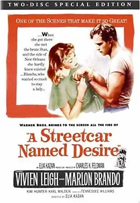 A Streetcar Named Desire (Two-Disc Special Edi New DVD • £11.54