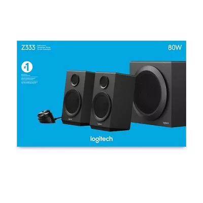 Logitech Z333 Multimedia Speakers Max  - Black (980-001203) • £82.99