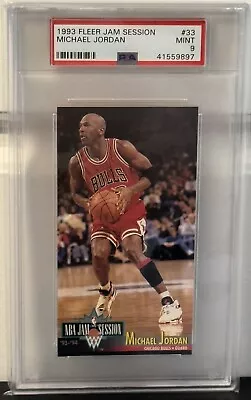 1993 Fleer Jam Session Michael Jordan #33 - PSA 9 MINT • $79