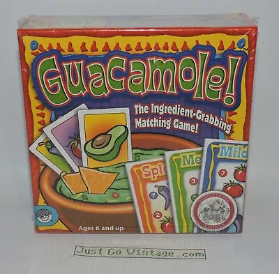 Guacamole! Ingredient Grabbing Matching Game MindWare 2009 BRAND NEW SEALED • $14.99