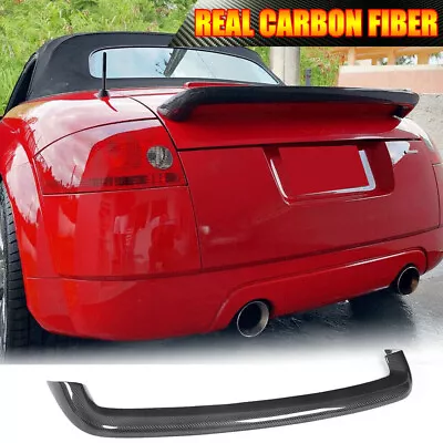 Fits Audi TT Mk1 Type 8N / TT Quattro 98-06 Rear Trunk Spoiler Wing Real Carbon  • $148.19