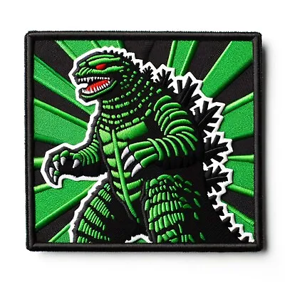 Kaiju Patch Embroidered Iron-on Premium Applique Creatures Monsters Myth Legend • $5.99