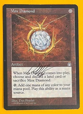 MTG MOX DIAMOND Stronghold (Artist Signed) (OldManMTG 007-476) • $625