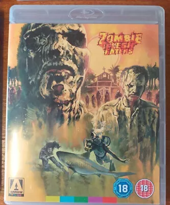 ZOMBIE FLESH EATERS Lucio Fulci Arrow Blu-ray 2 Disc Special Edition W/ Booklet • £27.99