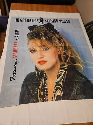 Madonna Desperately Seeking Susan Huge Banner Cloth Flag Poster Promo Nikry  • $65