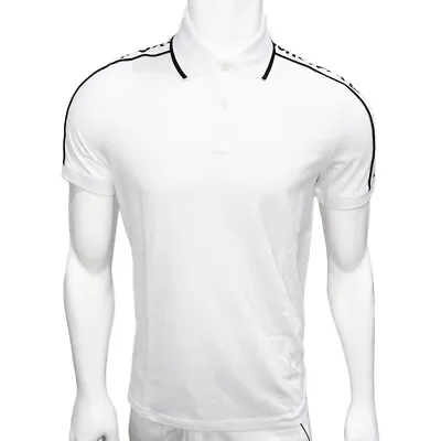 Nwt Michael Kors Msrp $64.99 Men's White Short Sleeve Polo Shirt Size M • $29.74