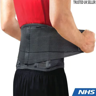 £3.45 • Buy Unisex Magnetic Back Support Lumbar Brace Belt Strap Lower Backache Pain Relief
