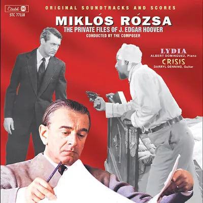 Miklos Rozsa - PRIVATE FILES Of J. Edgar Hoover NEW CD NEW Soundtrack • $11.88