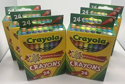 Crayola Crayons 24 Pack- Lot Of 6 Brand New 24- Packs Of Crayola Classic Crayons • $14.99