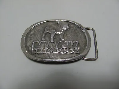 Vintage Mack Trucks Belt Buckle Well Used Still In Good Order As Shown • $49.95