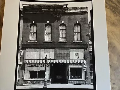 C. 1930's Photo Street View R.c. Wallace Co Building  Store Front Montana Print • $15.95