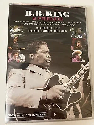 B.B. King & Friends: A Night Of Blistering Blues [DVD/CD] Eric Clapton NEW • $19.99