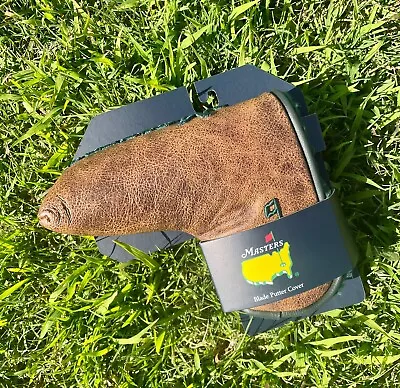 Masters 2024 Golf Leather Blade Putter Cover Augusta National Golf Club NEW18896 • $195