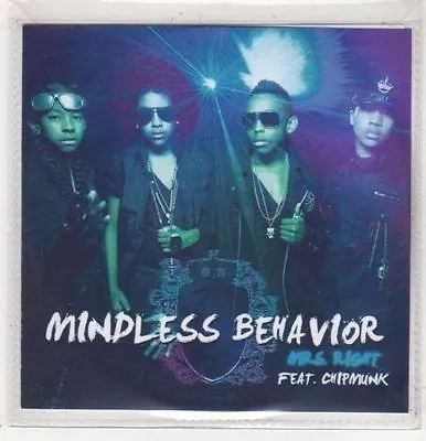 (GB920) Mindless Behavior Mrs Right Ft Chipmunk - DJ CD • $3.78