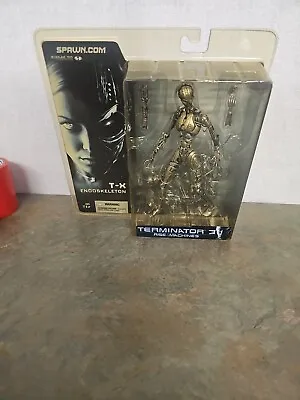 MCFARLANE TOYS TERMINATOR 3 RISE Of The MACHINES T-X ENDOSKELETON TERMINATRIX • $33