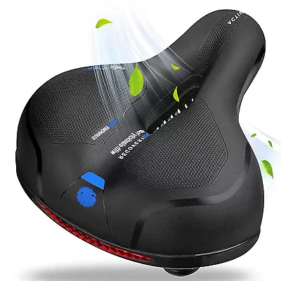 Comfort Extra Wide Big Bum Bike Bicycle Cycling Waterproof Gel Soft Pad Sporty • $13