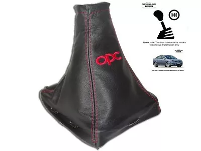 Gear Stick Gaiter For Vauxhall Opel Vectra C 02-08 Red Embroidery • $25.25