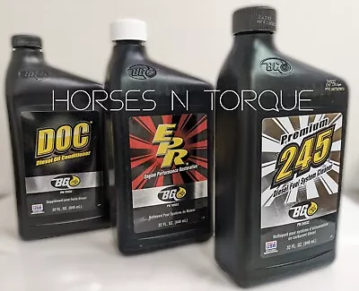 BG DIESEL EPR+DOC+Fuel System Cleaner- Complete Diesel Oil Change Package Quarts • $97