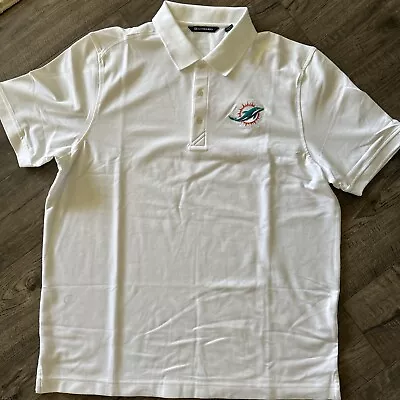 Cutter & Buck Eco Pique Men’s Polo Size XL Miami Dolphins • $14.99