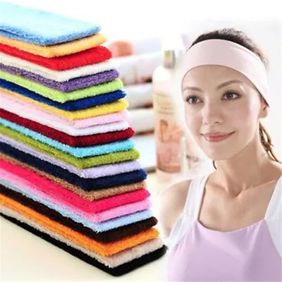 Headbands Men Women Sweatband Head Band Hair Gym Yoga Stretch Sport Sweat Band + • $1.19