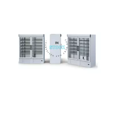 £2450 • Buy Igloo Upright Double Door Fridge 1.6m Long In White Plug In Display Chiller
