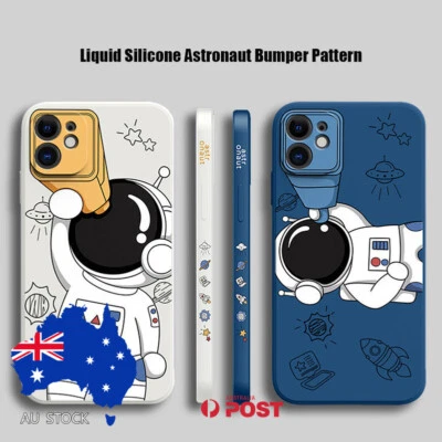 $13.99 • Buy Cartoon Cute Astronaut Spaceship Case For IPhone 13 12 11 Plus X Xs Pro Max Mini