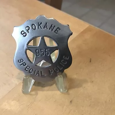 Spokane Washington Special Police Vintage Badge • $99.99
