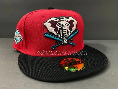 Exclusive Oakland Athletics Fitted Hat Stomper Corduroy Red 25th Patch 7 1/4 • $99.99