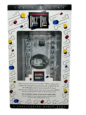 The Amazing BILZ BOX A Challenging Money Game Novelty Puzzle For Money Gifts • $11.24
