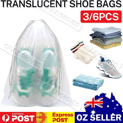 $4.27 • Buy 6PS Portable Shoes Bag Travel Sport Storage Pouch Dust Bags Organizer VIC