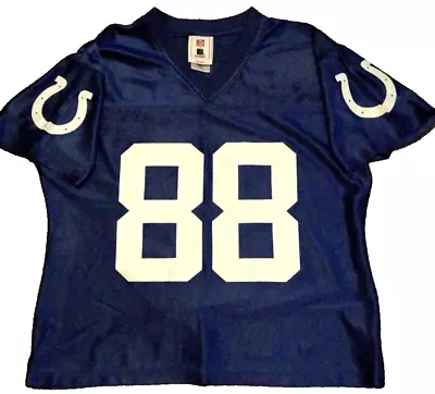 NFL Apparel Marvin Harrison #88 Indianapolis Colts Football Jersey Womens Medium • $17.99